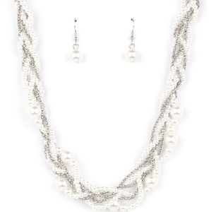 Royal Reminiscence White Necklace Pearl Fashion Jewelry